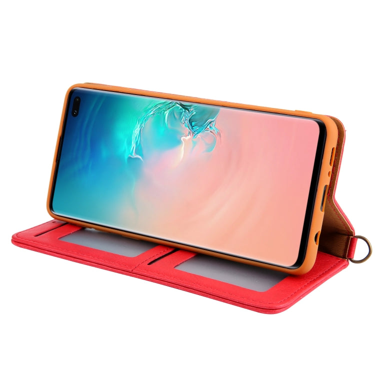 For Galaxy S10+ CMai2 Kaka Series Litchi Texture Horizontal Flip Leather Case with Holder & Card Slots