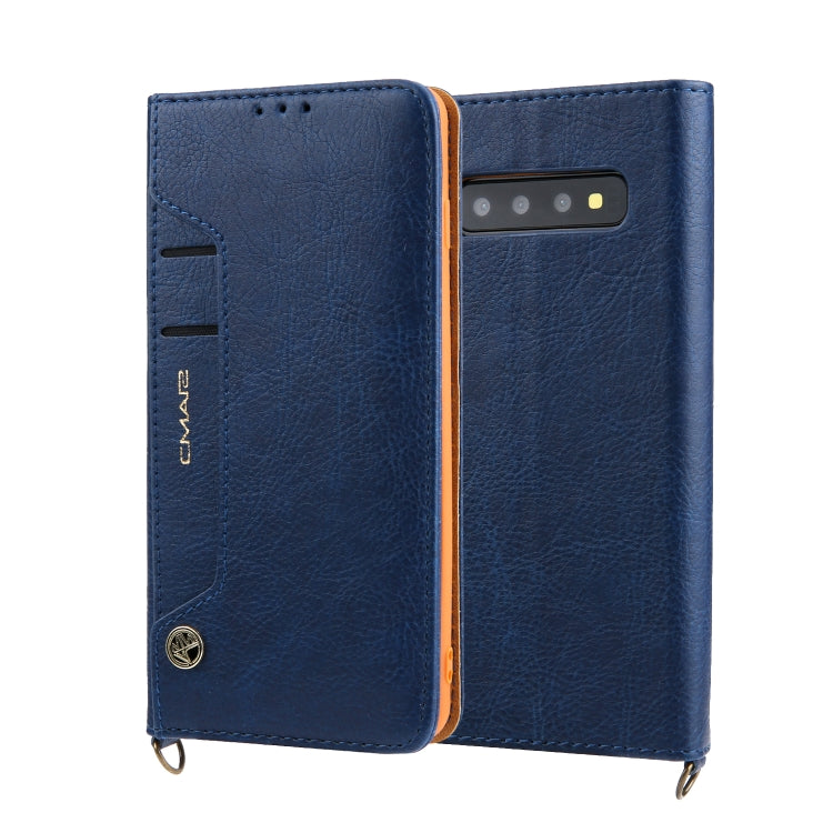 For Galaxy S10+ CMai2 Kaka Series Litchi Texture Horizontal Flip Leather Case with Holder & Card Slots