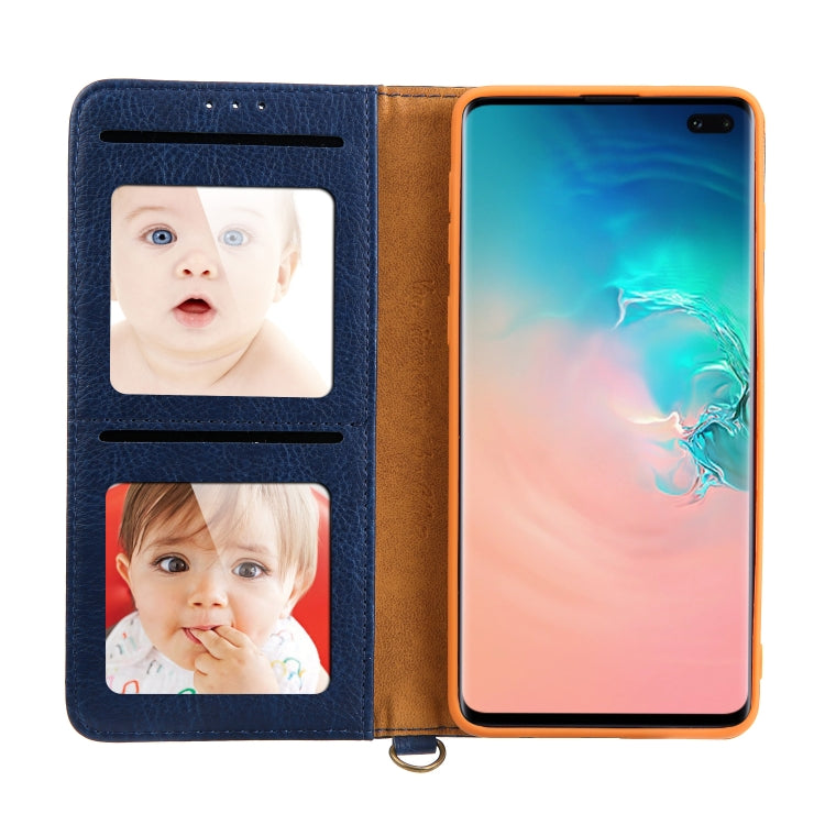 For Galaxy S10+ CMai2 Kaka Series Litchi Texture Horizontal Flip Leather Case with Holder & Card Slots