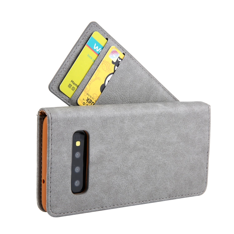 For Galaxy S10+ CMai2 Kaka Series Litchi Texture Horizontal Flip Leather Case with Holder & Card Slots