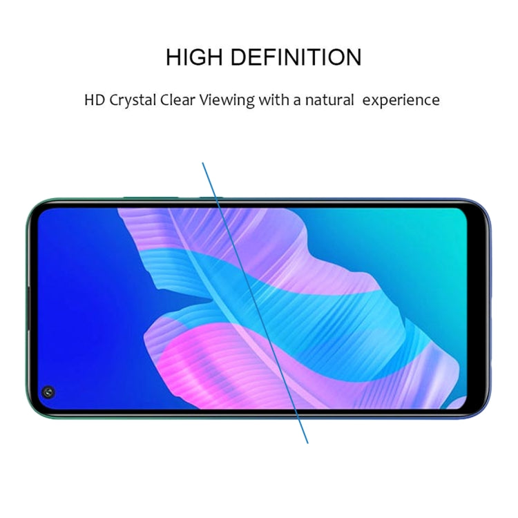 For Huawei Y7p 2020 9H Surface Hardness 2.5D Full Screen Curved Tempered Glass Film