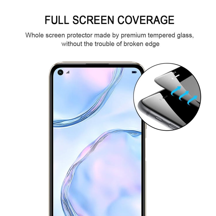 For Huawei nova 6 SE / nova 7i 9H Surface Hardness 2.5D Full Screen Curved Tempered Glass Film