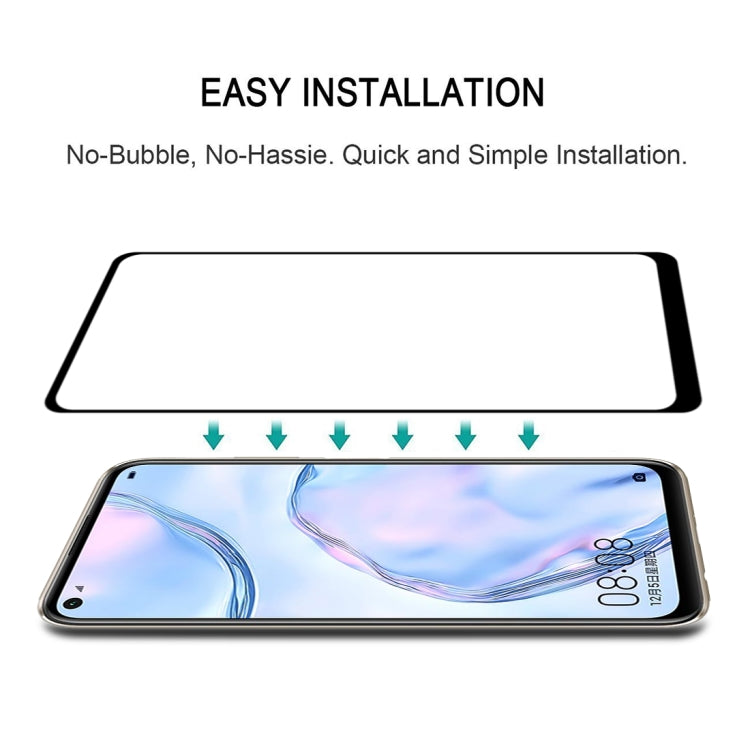 For Huawei nova 6 SE / nova 7i 9H Surface Hardness 2.5D Full Screen Curved Tempered Glass Film