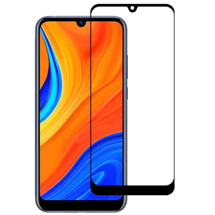 For Huawei Y6s 9H Surface Hardness 2.5D Full Screen Curved Tempered Glass Film