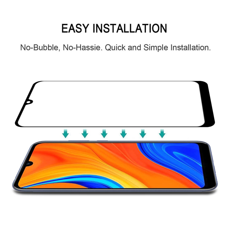 For Huawei Y6s 9H Surface Hardness 2.5D Full Screen Curved Tempered Glass Film