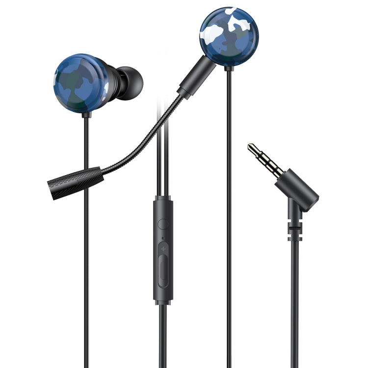 awei L6 1.2m In-ear E-sports Wired Headset With Microphone