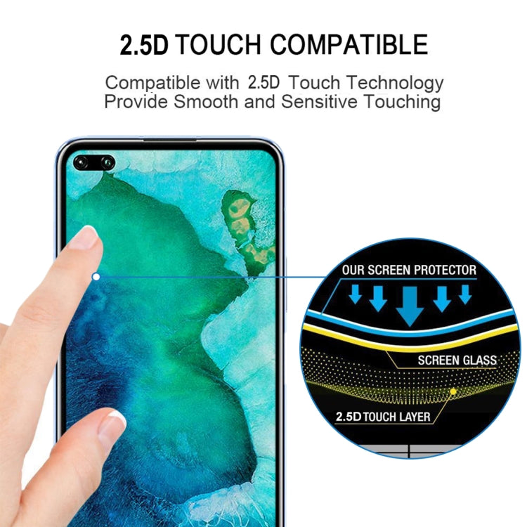 For Huawei Honor V30 / V30 Pro 9H Surface Hardness 2.5D Full Screen Curved Tempered Glass Film