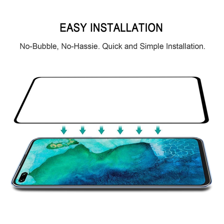 For Huawei Honor V30 / V30 Pro 9H Surface Hardness 2.5D Full Screen Curved Tempered Glass Film
