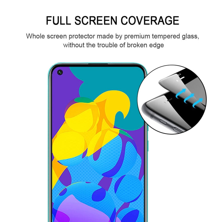 For Huawei Honor Play 4T 9H Surface Hardness 2.5D Full Screen Curved Tempered Glass Film