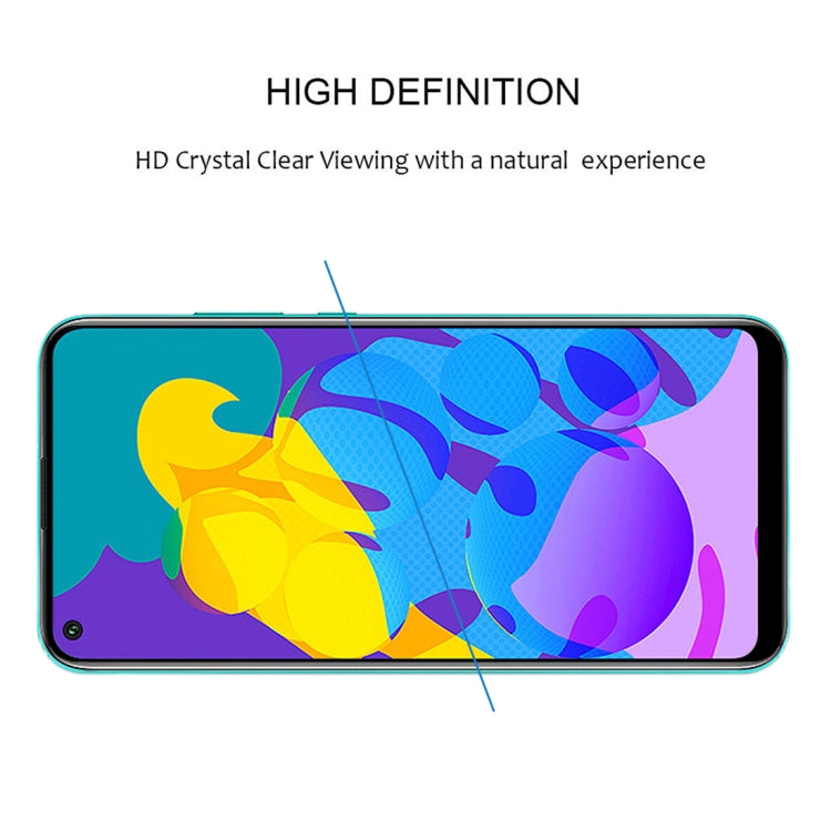 For Huawei Honor Play 4T 9H Surface Hardness 2.5D Full Screen Curved Tempered Glass Film