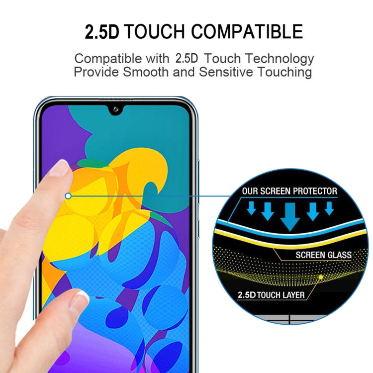 For Huawei Honor Play 4T Pro 9H Surface Hardness 2.5D Full Screen Curved Tempered Glass Film