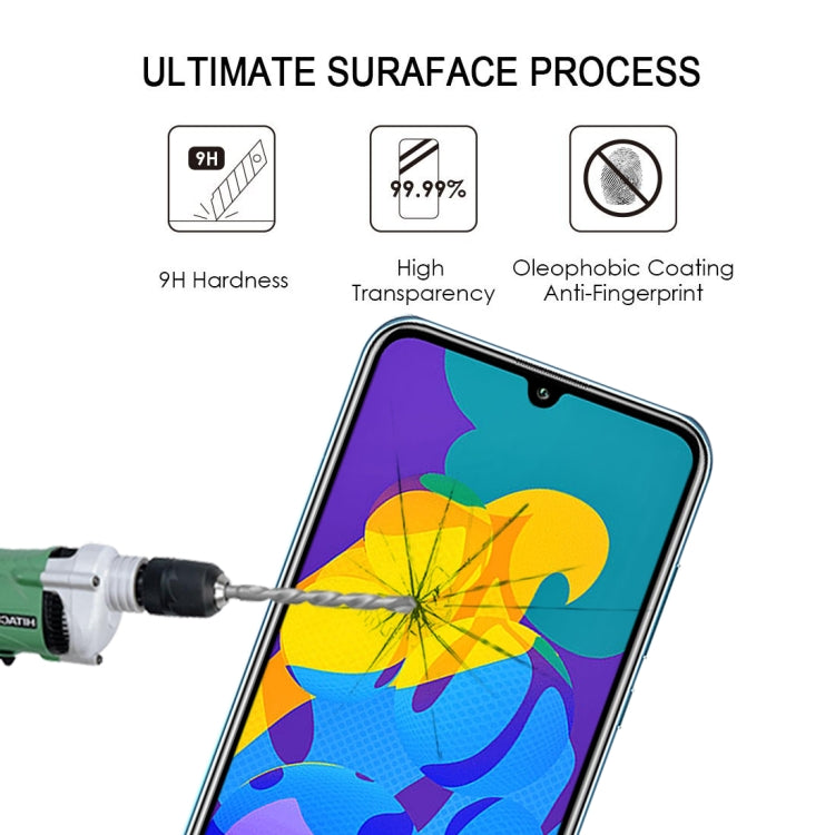 For Huawei Honor Play 4T Pro 9H Surface Hardness 2.5D Full Screen Curved Tempered Glass Film