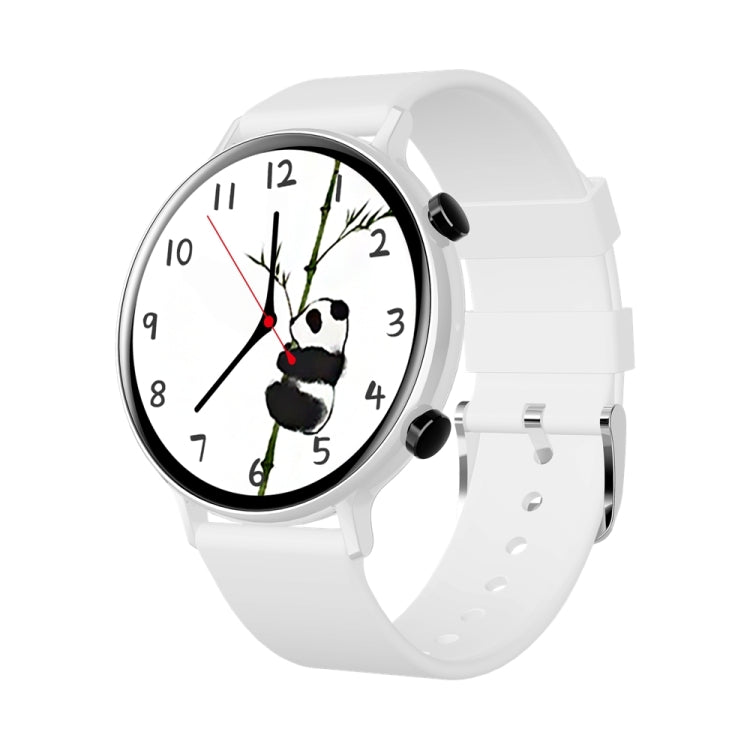 HAMTOD GW33S 1.28 inch TFT Screen Smart Watch, Support Bluetooth Calling / Heart Rate Detection / Blood Oxygen Detection(White)