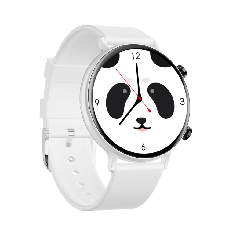 HAMTOD GW33S 1.28 inch TFT Screen Smart Watch, Support Bluetooth Calling / Heart Rate Detection / Blood Oxygen Detection(White)