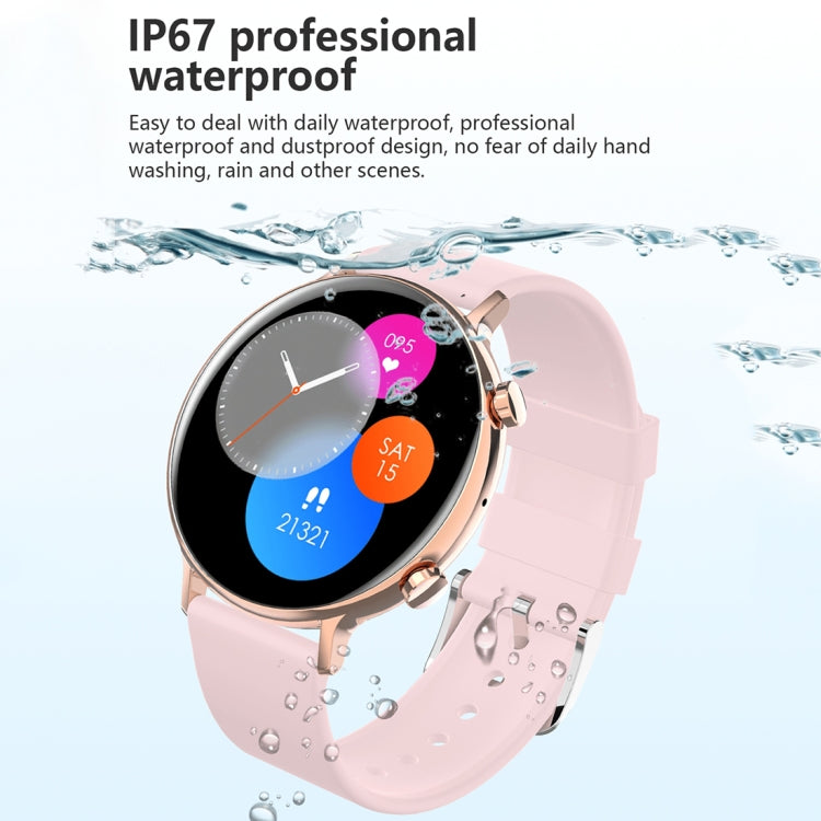 HAMTOD GW33S 1.28 inch TFT Screen Smart Watch, Support Bluetooth Calling / Heart Rate Detection / Blood Oxygen Detection(White)