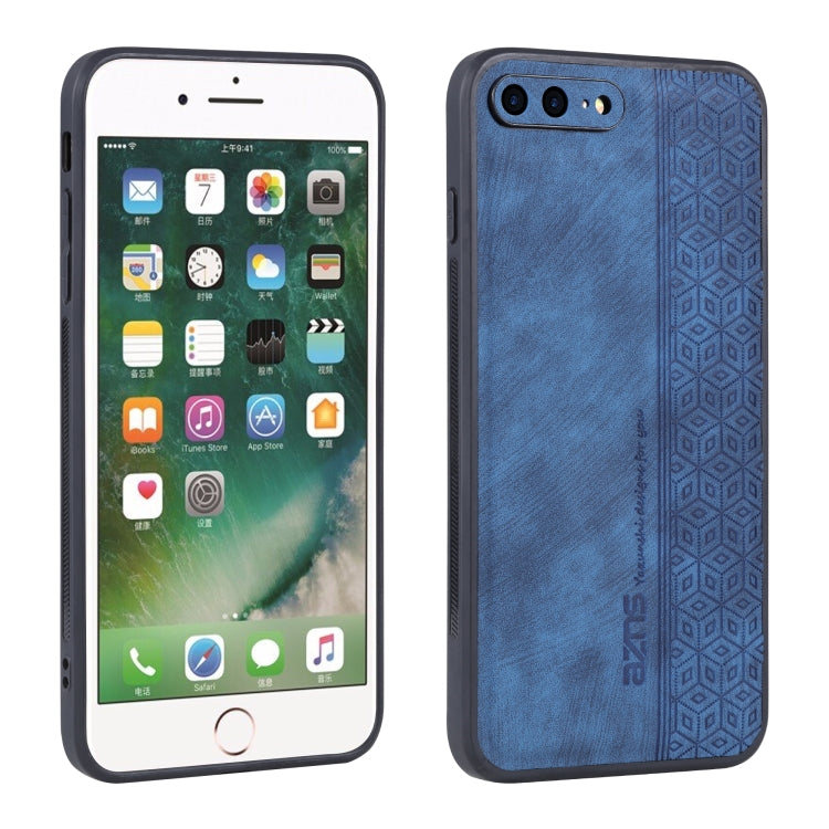 For iPhone 8 Plus / 7 Plus AZNS 3D Embossed Skin Feel Phone Case