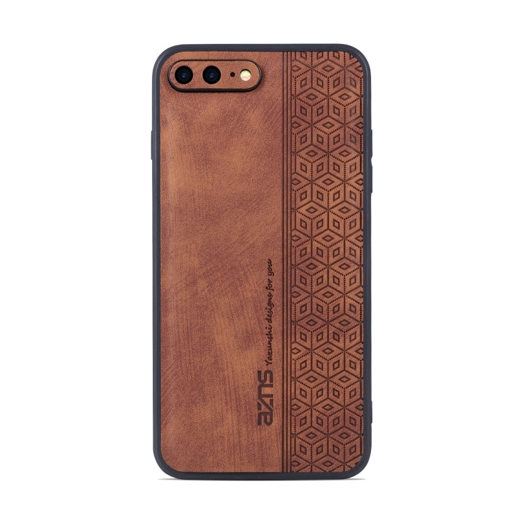 For iPhone 8 Plus / 7 Plus AZNS 3D Embossed Skin Feel Phone Case