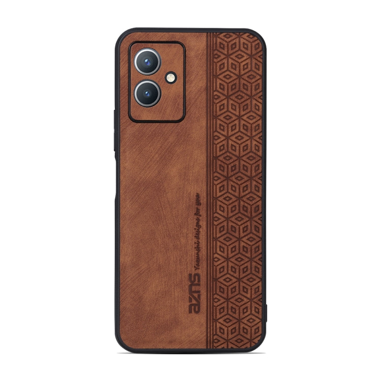 For vivo Y33s 5G / Y33e AZNS 3D Embossed Skin Feel Phone Case