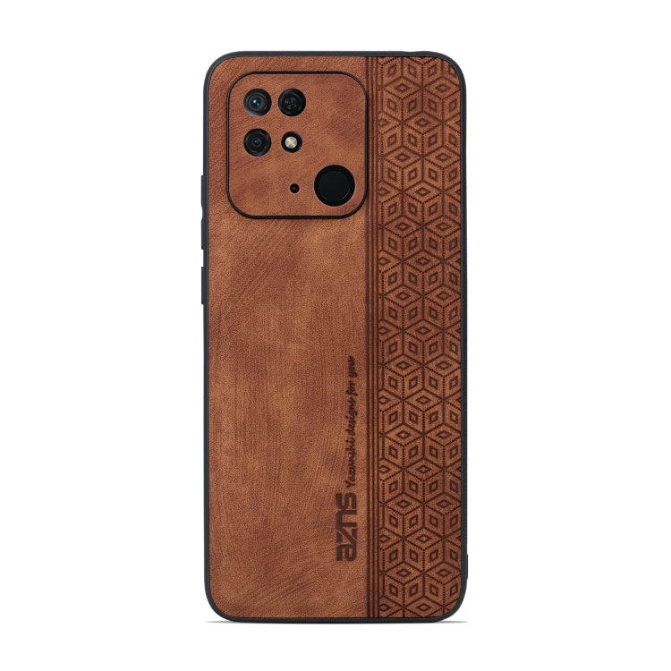 For Xiaomi Redmi 10C / 10 Indian AZNS 3D Embossed Skin Feel Phone Case