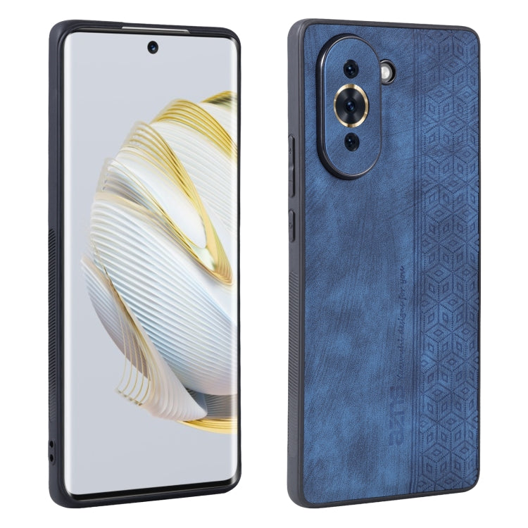 For Huawei nova 10 AZNS 3D Embossed Skin Feel Phone Case