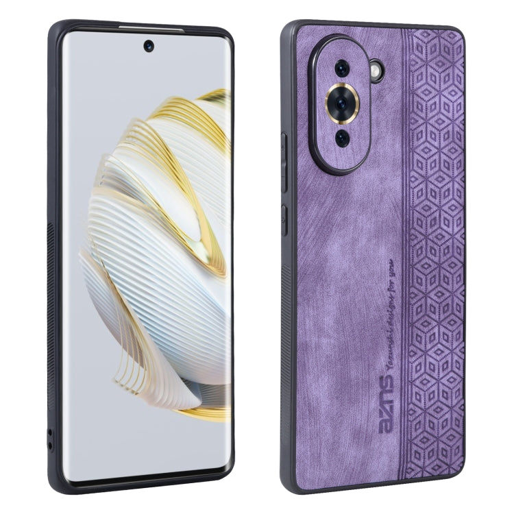 For Huawei nova 10 AZNS 3D Embossed Skin Feel Phone Case