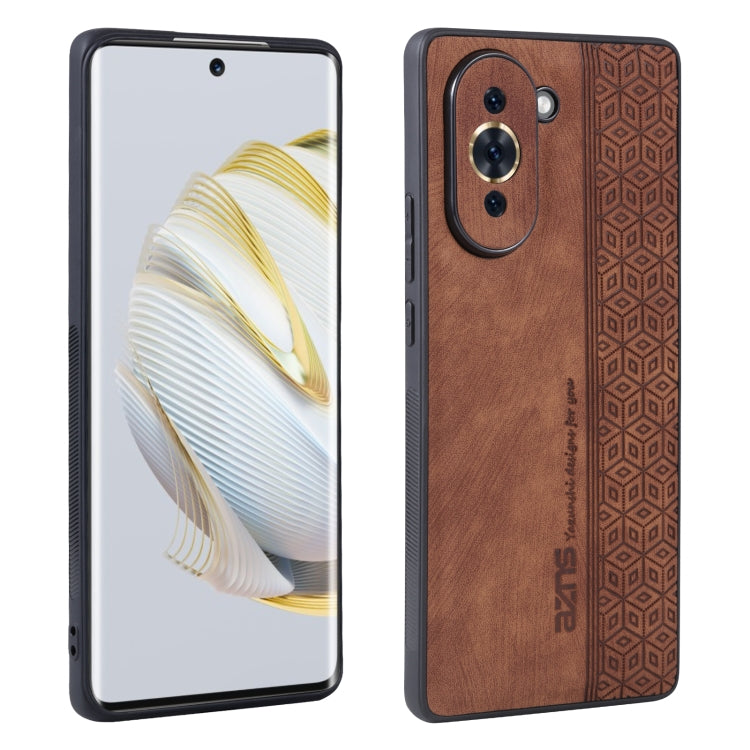 For Huawei nova 10 AZNS 3D Embossed Skin Feel Phone Case