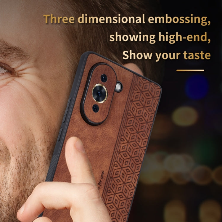 For Huawei nova 10 AZNS 3D Embossed Skin Feel Phone Case