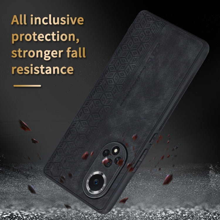 For Honor 50 Pro / Huawei nova 9 Pro AZNS 3D Embossed Skin Feel Phone Case