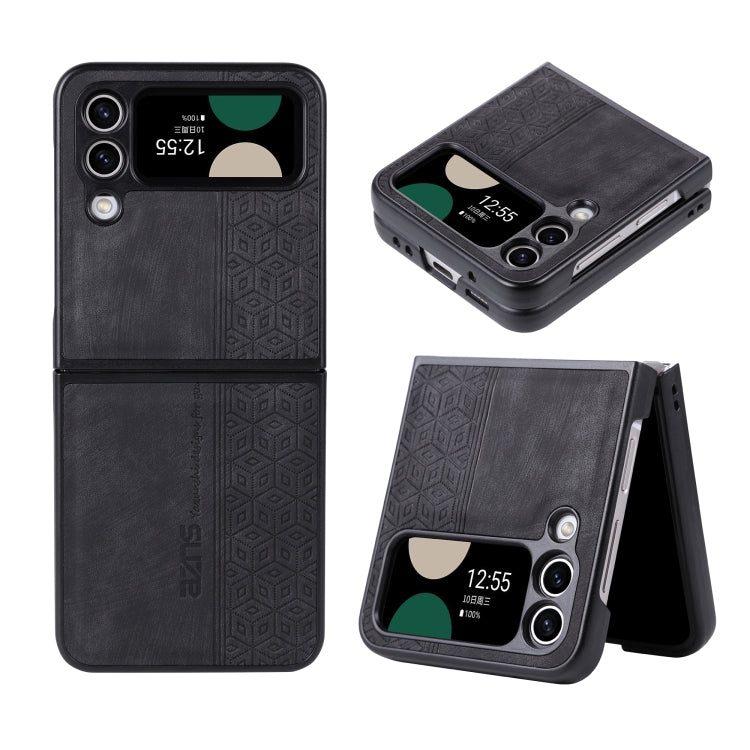 For Samsung Galaxy Z Flip4 5G AZNS 3D Embossed Skin Feel Phone Case