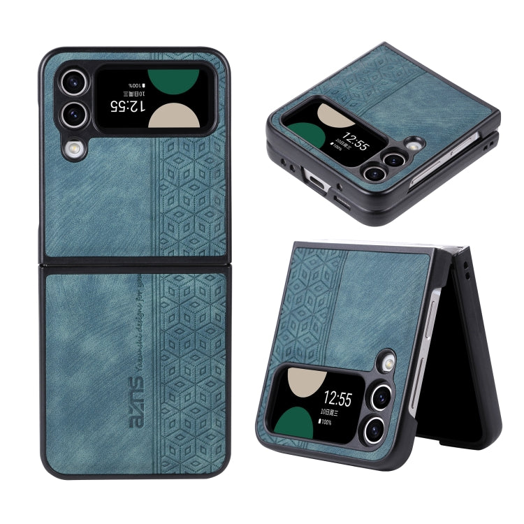 For Samsung Galaxy Z Flip4 5G AZNS 3D Embossed Skin Feel Phone Case