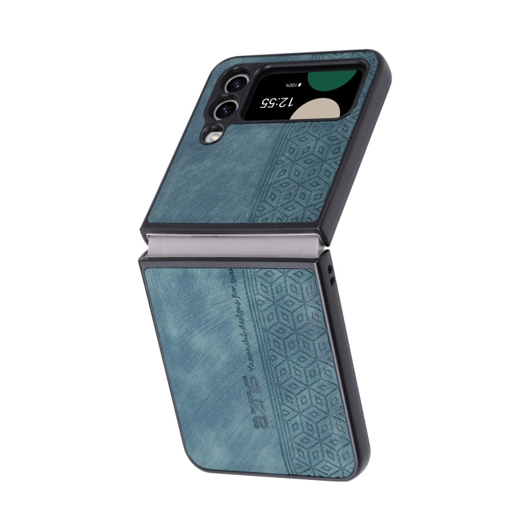 For Samsung Galaxy Z Flip4 5G AZNS 3D Embossed Skin Feel Phone Case
