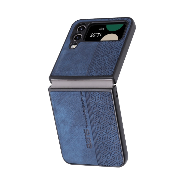 For Samsung Galaxy Z Flip4 5G AZNS 3D Embossed Skin Feel Phone Case