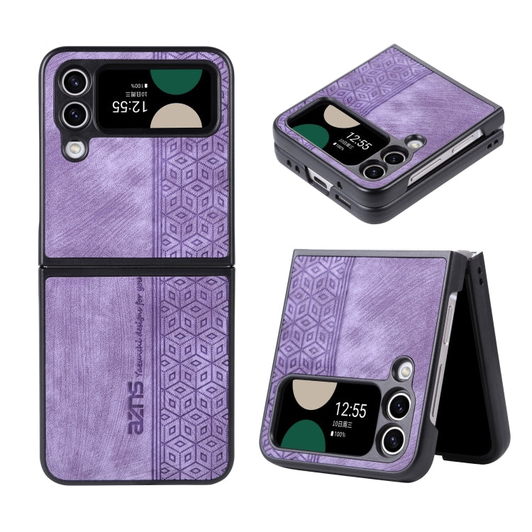 For Samsung Galaxy Z Flip4 5G AZNS 3D Embossed Skin Feel Phone Case