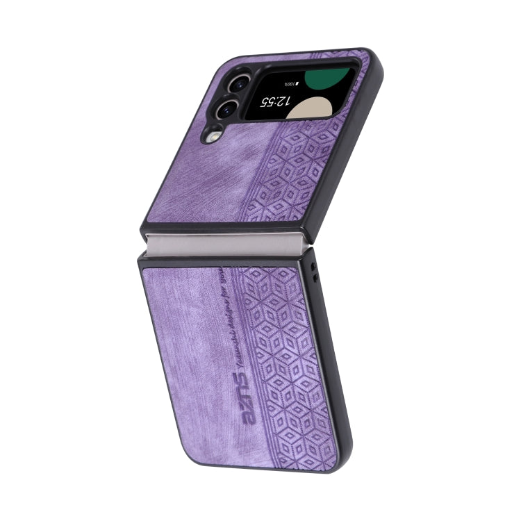 For Samsung Galaxy Z Flip4 5G AZNS 3D Embossed Skin Feel Phone Case