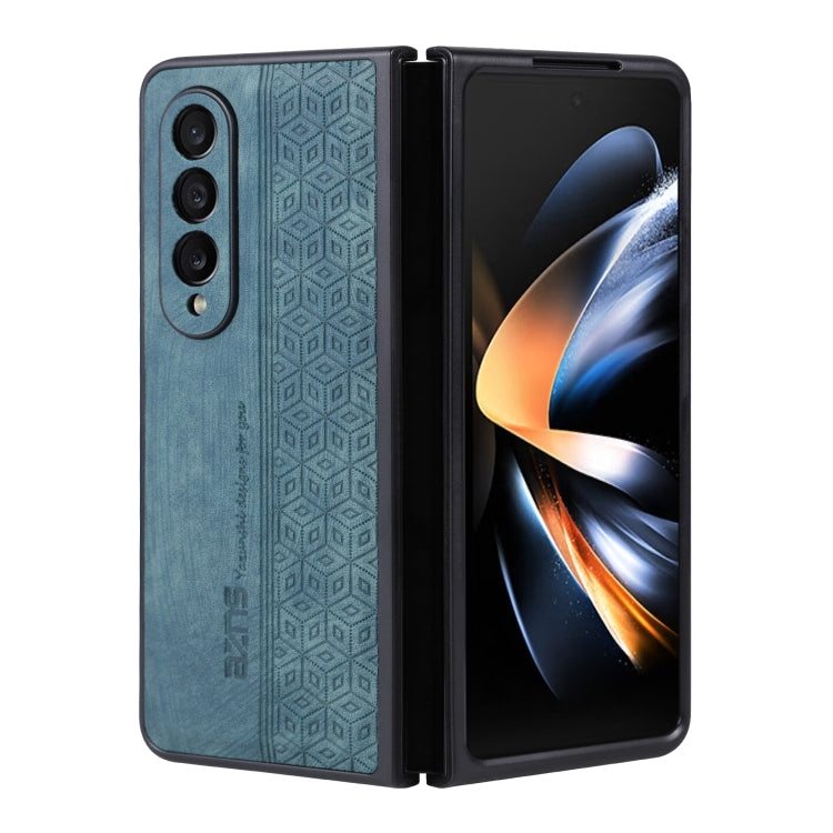 For Samsung Galaxy Z Fold4 5G AZNS 3D Embossed Skin Feel Phone Case