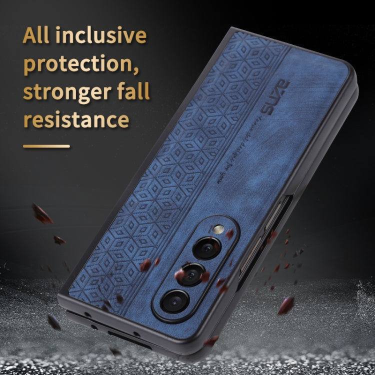 For Samsung Galaxy Z Fold4 5G AZNS 3D Embossed Skin Feel Phone Case