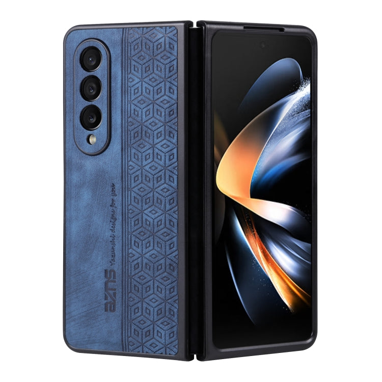 For Samsung Galaxy Z Fold3 5G AZNS 3D Embossed Skin Feel Phone Case