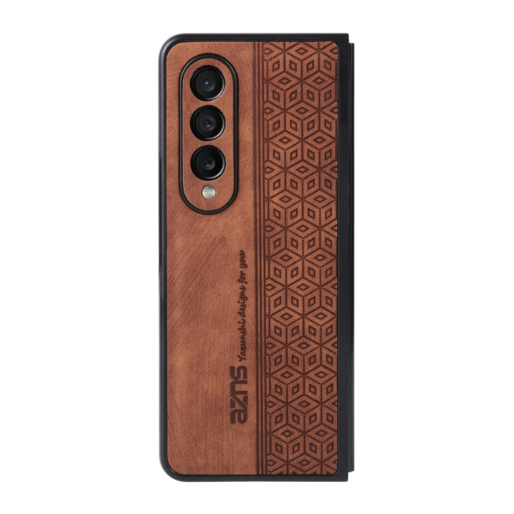 For Samsung Galaxy Z Fold3 5G AZNS 3D Embossed Skin Feel Phone Case