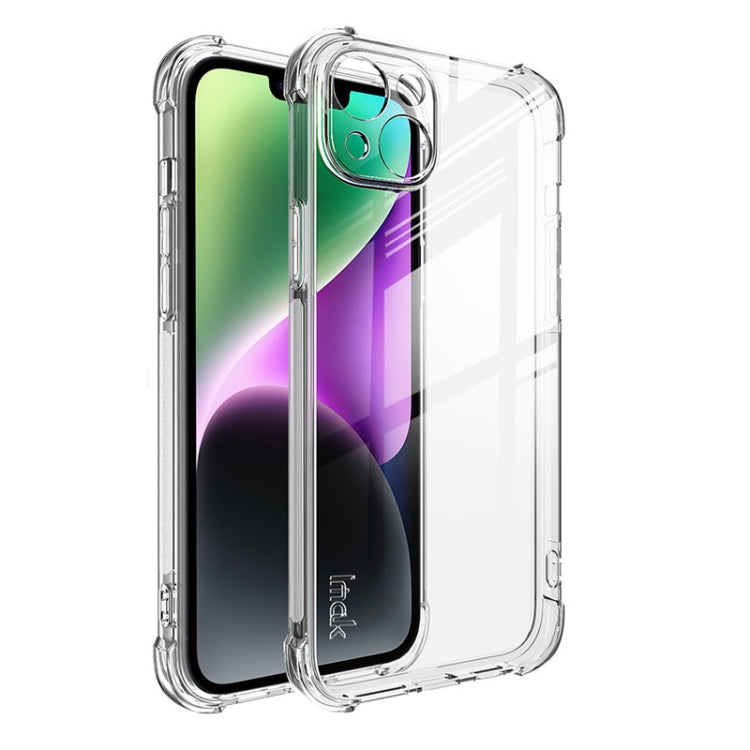 For iPhone 14 imak Shockproof Airbag TPU Phone Case