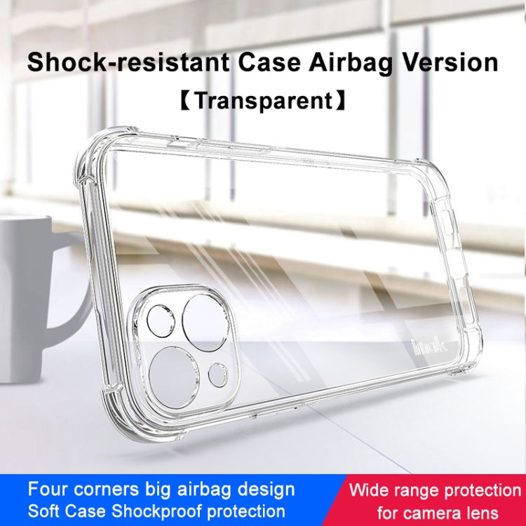 For iPhone 14 imak Shockproof Airbag TPU Phone Case