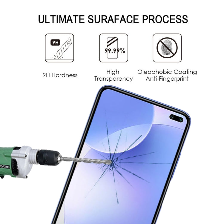 For Xiaomi Redmi K30 9H Surface Hardness 2.5D Full Glue Full Screen Tempered Glass Film