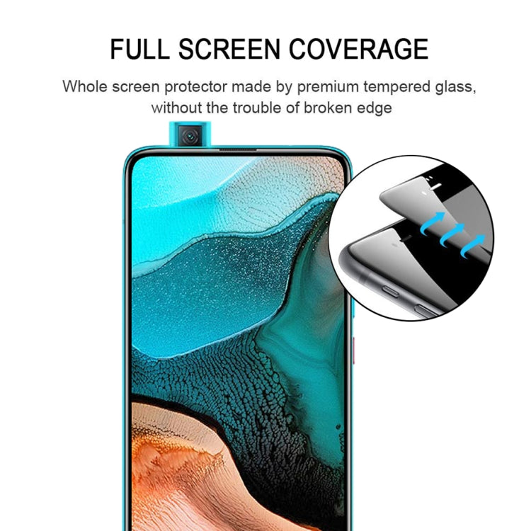 For Xiaomi Redmi K30 Pro 9H Surface Hardness 2.5D Full Glue Full Screen Tempered Glass Film