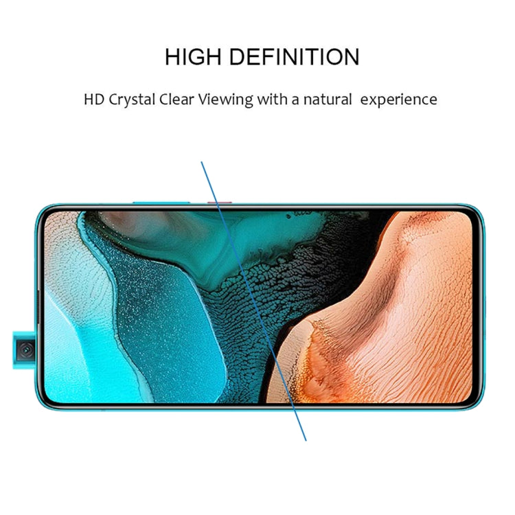 For Xiaomi Redmi K30 Pro 9H Surface Hardness 2.5D Full Glue Full Screen Tempered Glass Film