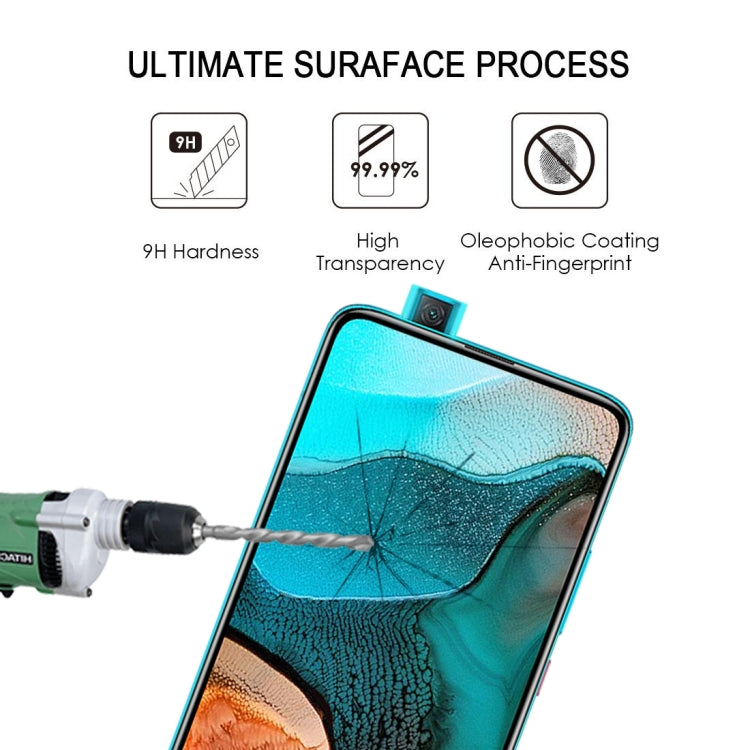 For Xiaomi Redmi K30 Pro 9H Surface Hardness 2.5D Full Glue Full Screen Tempered Glass Film