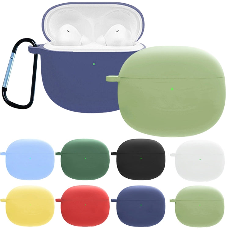 For Redmi Buds4 Pro Silicone Earphone Protective Case with D Carabiner