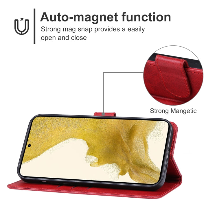 For Samsung Galaxy S23 5G Leather Phone Case