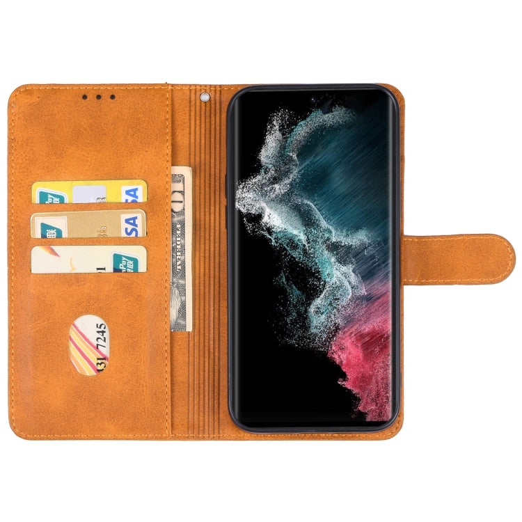 For Samsung Galaxy S23 Ultra 5G Leather Phone Case