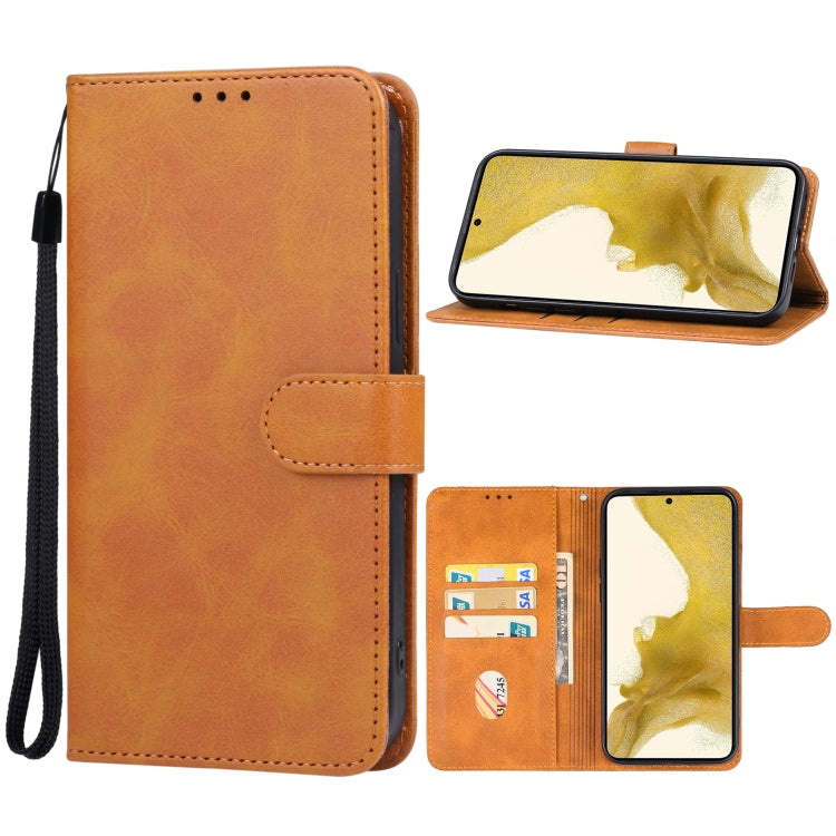 For Samsung Galaxy S23+ 5G Leather Phone Case