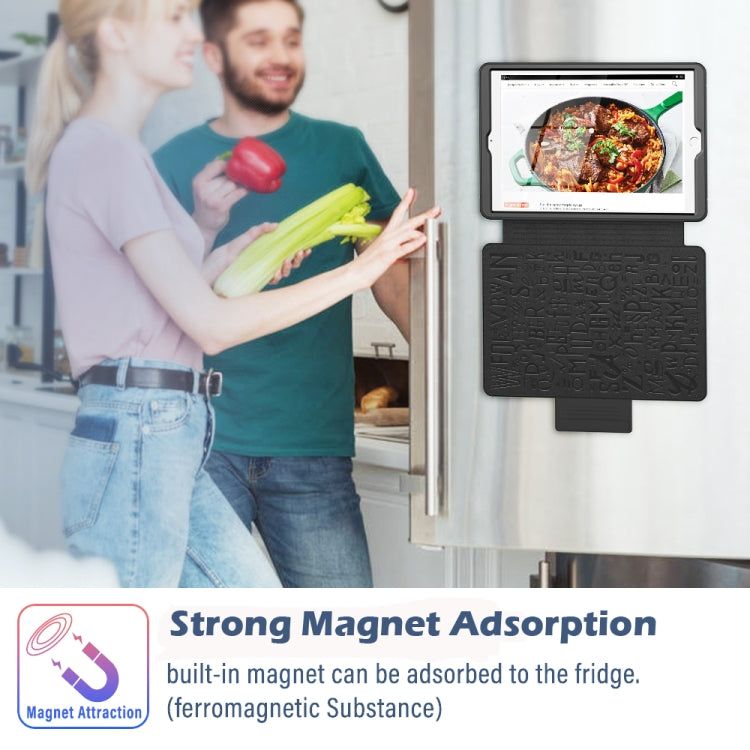 For iPad 10.2 Multifunctional Tablet PC Protective Leather Case with Bracket & Card Slots & Pen Slot & Wake-up / Sleep Function