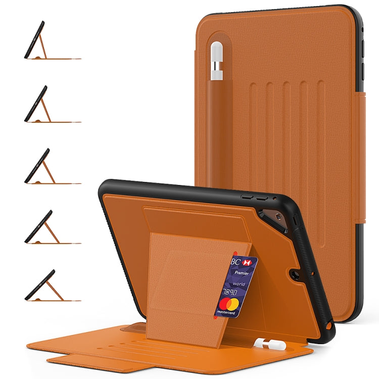 For iPad Mini 5 Multifunctional Tablet PC Protective Leather Case with Bracket & Card Slots & Pen Slot & Wake-up / Sleep Function